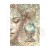 Papier ryżowy A6 Fortune Backgrounds tła - zestaw 8szt DFSAK6022 Stamperia
