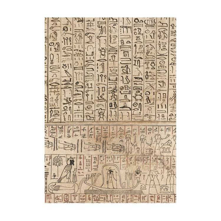 Papier ryżowy A6 Fortune Backgrounds tła - zestaw 8szt DFSAK6022 Stamperia