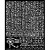Szablon maska 20x25 Fortune Egipt KSTD163 Stamperia