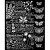 Szablon maska 20x25 Fortune Botanic KSTD164 Stamperia