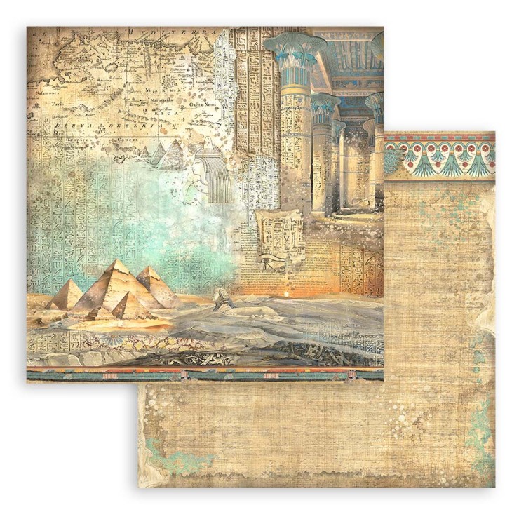 Zestaw papierów do scrapbookingu 20x20 Fortune Backgrounds Tła SBBS106 Stamperia