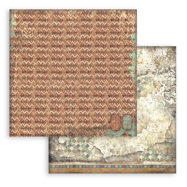 Zestaw papierów do scrapbookingu 20x20 Fortune Backgrounds Tła SBBS106 Stamperia