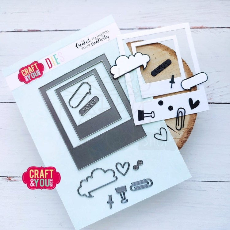 Wykrojniki Polaroid ramki CW291 Craft&amp;You Design