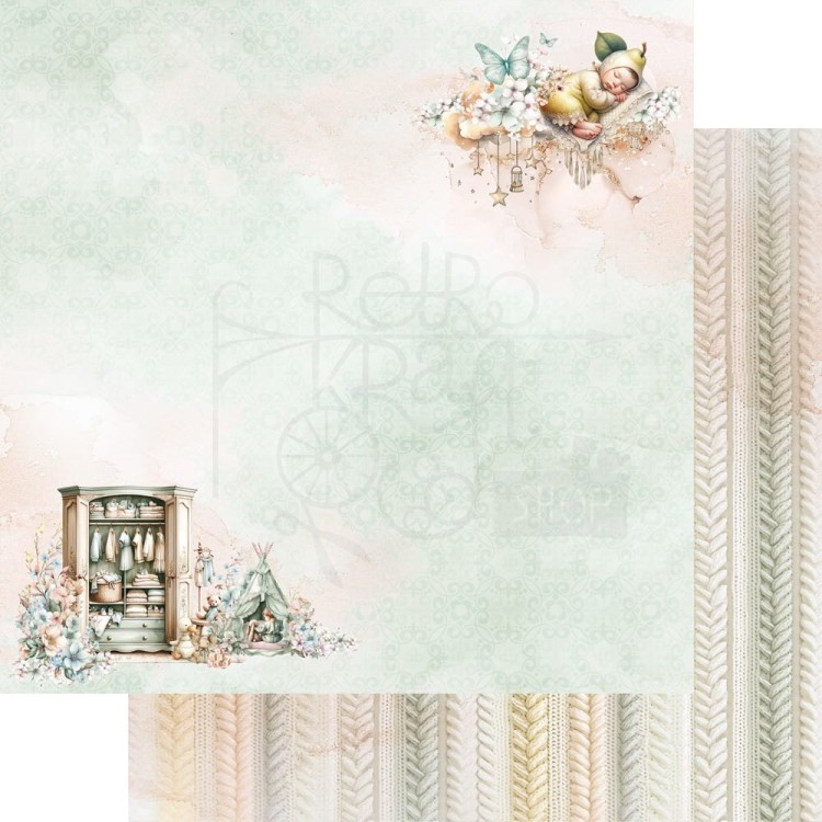 Zestaw papierów do scrapbookingu 30x30 My Little Baby AA-MLB-07 Alchemy of Art