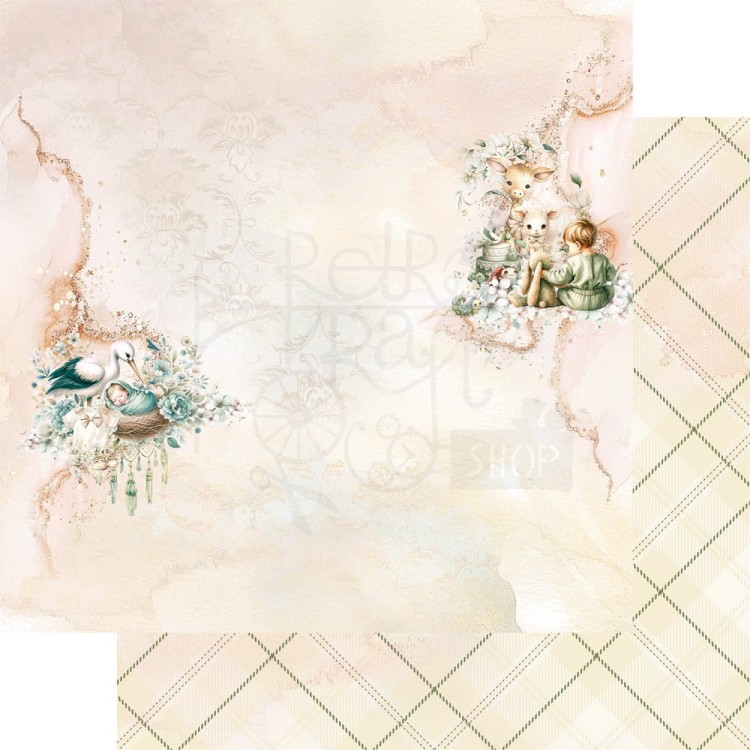 Zestaw papierów do scrapbookingu 30x30 My Little Baby AA-MLB-07 Alchemy of Art