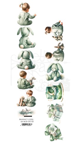 Pasek 5x30 My Little Baby Króliczek AA-MLB-EXT-03 Alchemy of Art