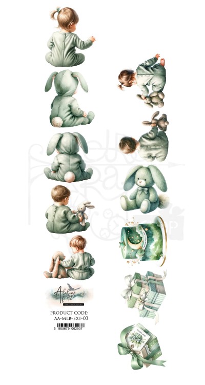 Pasek 5x30 My Little Baby Króliczek AA-MLB-EXT-03 Alchemy of Art