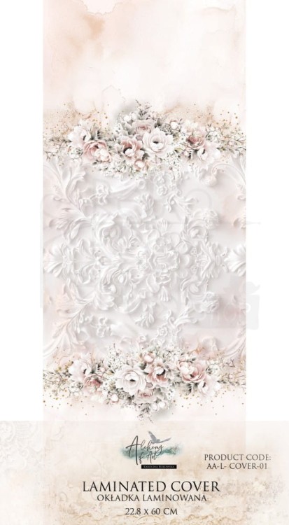 Okładka laminowana do scrapbookingu Heartbeat AA-L-COVER-01 Alchemy of Art