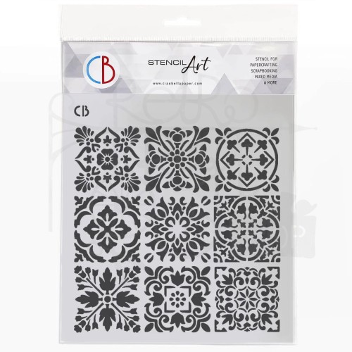 Szablon maska 22x24cm Tiles Palette MS8-064 Ciao Bella