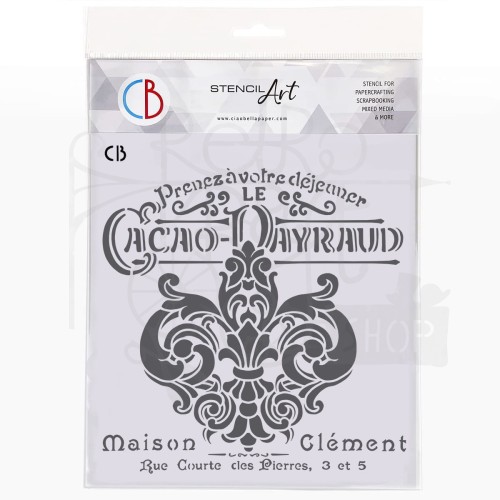 Szablon maska 22x24cm Maison Clement MS8-036 Ciao Bella