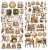 Ozdoby papierowe die-cuts Academia Elements AC-28171 49 and Market