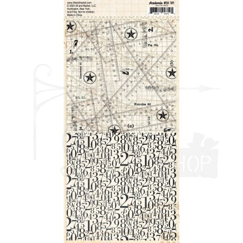 Taśma washi tape Academia AC-28195 49 and Market