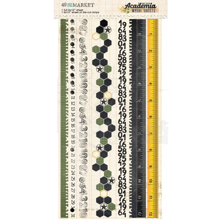 Taśma washi tape Academia AC-28195 49 and Market