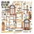 Ozdoby papierowe die-cuts Academia Elements AC-28188 49 and Market