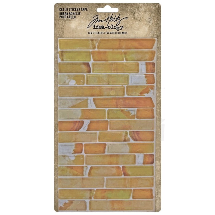 Naklejki Idea-ology Cello Sticker Tape TH94386 Tim Holtz