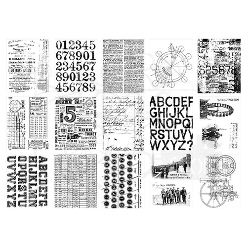 Idea-ology Collage Paper Archives TH94366 Tim Holtz