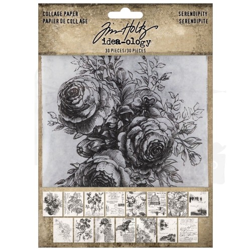 Idea-ology Collage Paper Serendipity TH94365 Tim Holtz