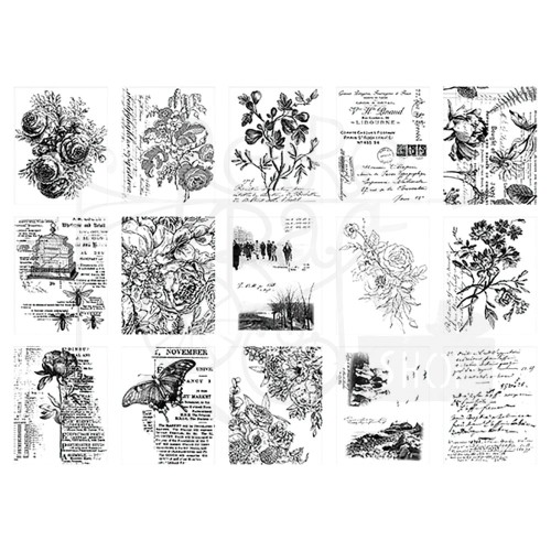 Idea-ology Collage Paper Serendipity TH94365 Tim Holtz