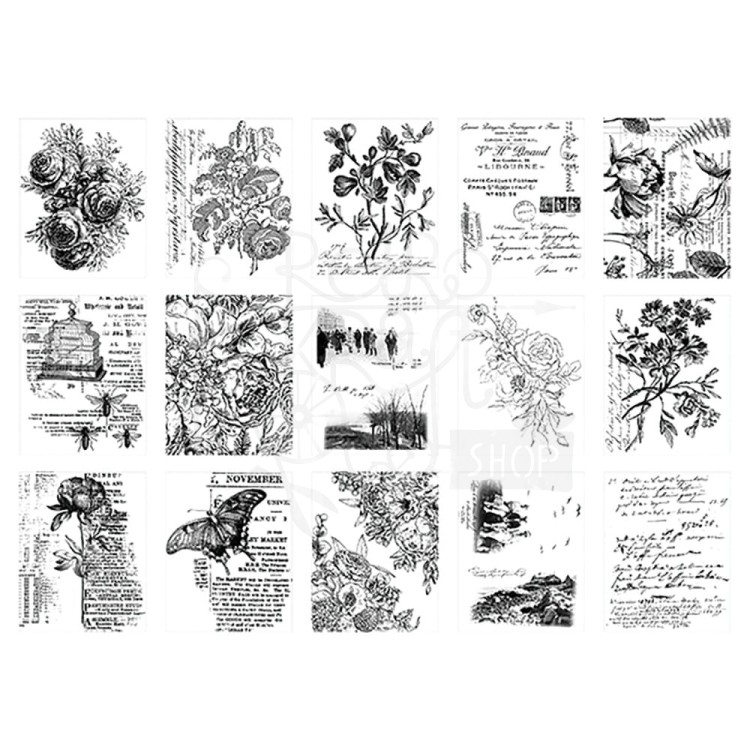 Idea-ology Collage Paper Serendipity TH94365 Tim Holtz
