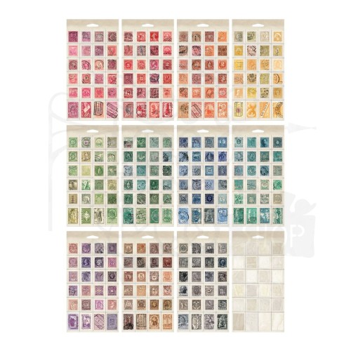 Naklejki Idea-ology Sticker Book Postmarked TH94387 Tim Holtz