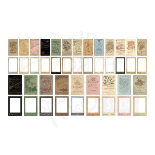 Ozdoby papierowe ramki Idea-ology Layers Photo Studio TH94374 Tim Holtz