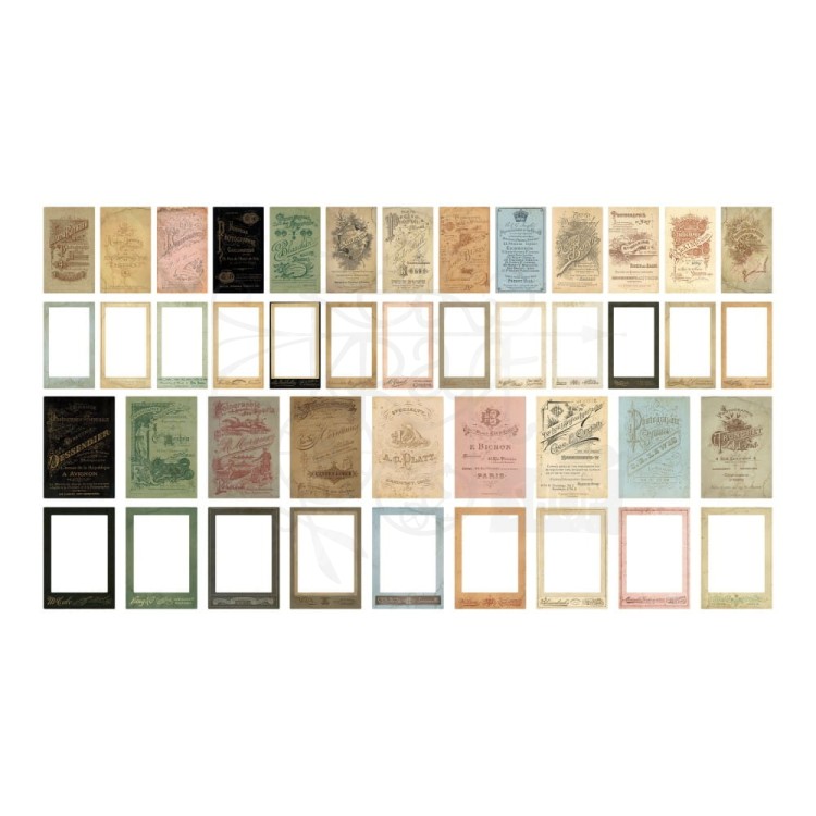 Ozdoby papierowe ramki Idea-ology Layers Photo Studio TH94374 Tim Holtz