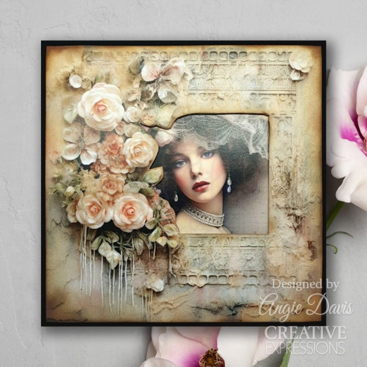 Zestaw papierów do scrapbookingu 20x20 Chateau Rose CEPP0030 Creative Expressions