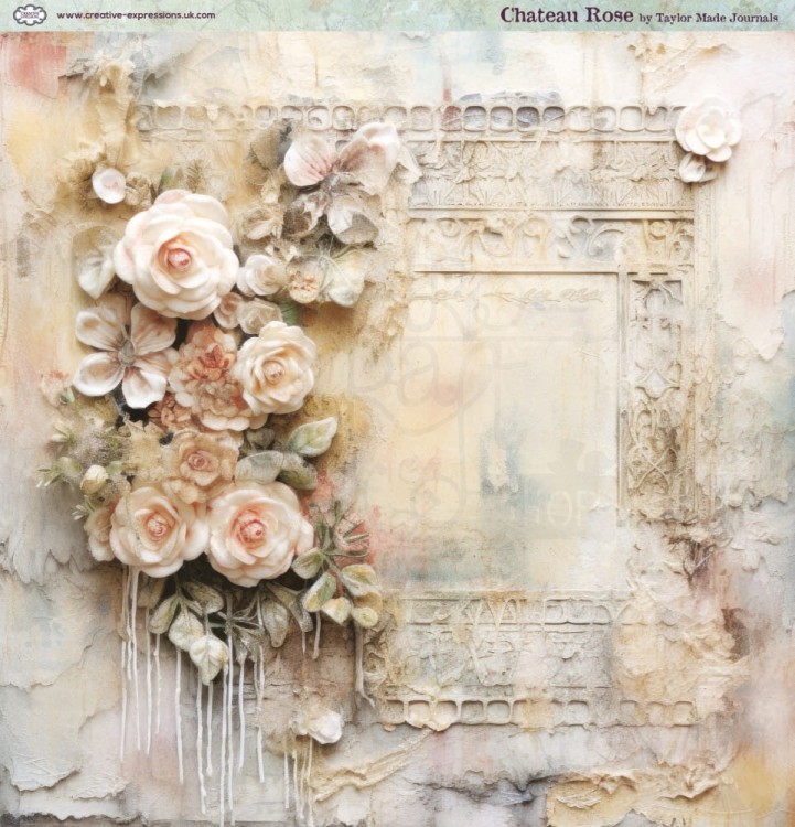 Zestaw papierów do scrapbookingu 20x20 Chateau Rose CEPP0030 Creative Expressions