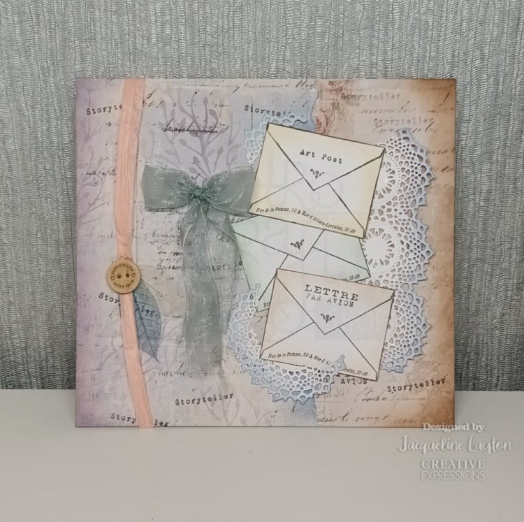 Stemple akrylowe Dates From The Past Part 2 napisy retro CEC1021 Creative Expressions