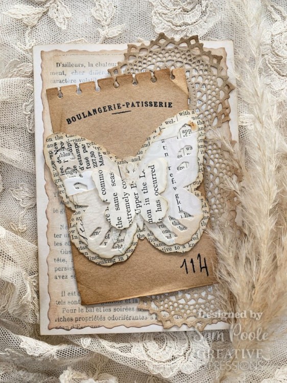 Stemple akrylowe Dates From The Past Part 2 napisy retro CEC1021 Creative Expressions
