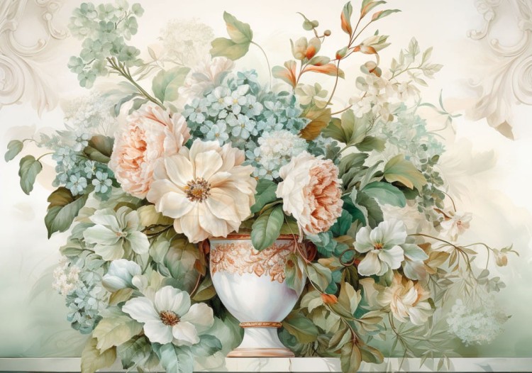 Papier ryżowy 24x33 Vintage Vases 2 LBD370 LaBlanche