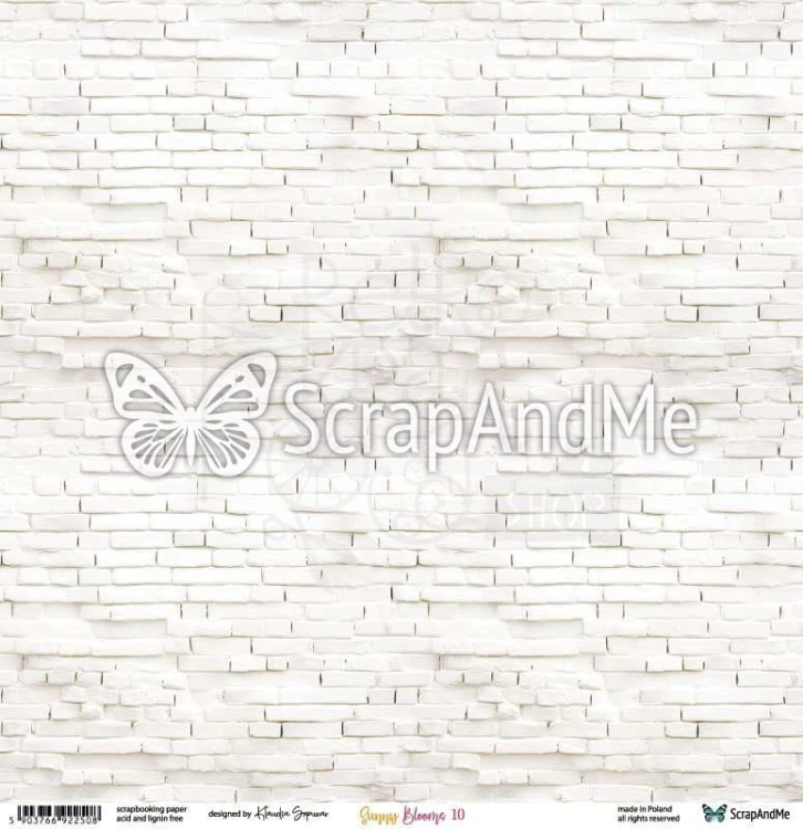 Papier do scrapbookingu 30x30 Sunny Blooms 09/10 ScrapAndMe
