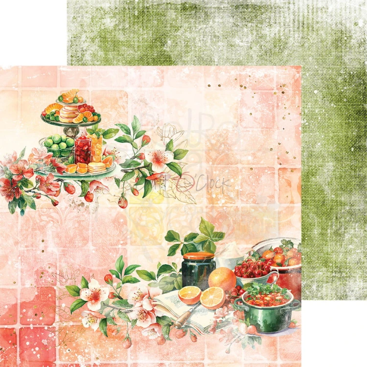 Zestaw papierów do scrapbookingu 20x20 Kitchen Mode Mix CC-F32-KM-09 Craft O’Clock