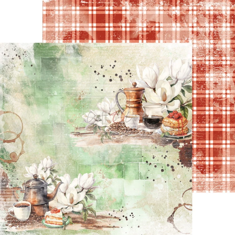 Zestaw papierów do scrapbookingu 20x20 Kitchen Mode Mix CC-F32-KM-09 Craft O’Clock