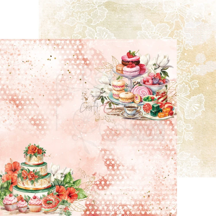 Zestaw papierów do scrapbookingu 20x20 Kitchen Mode Mix CC-F32-KM-09 Craft O’Clock