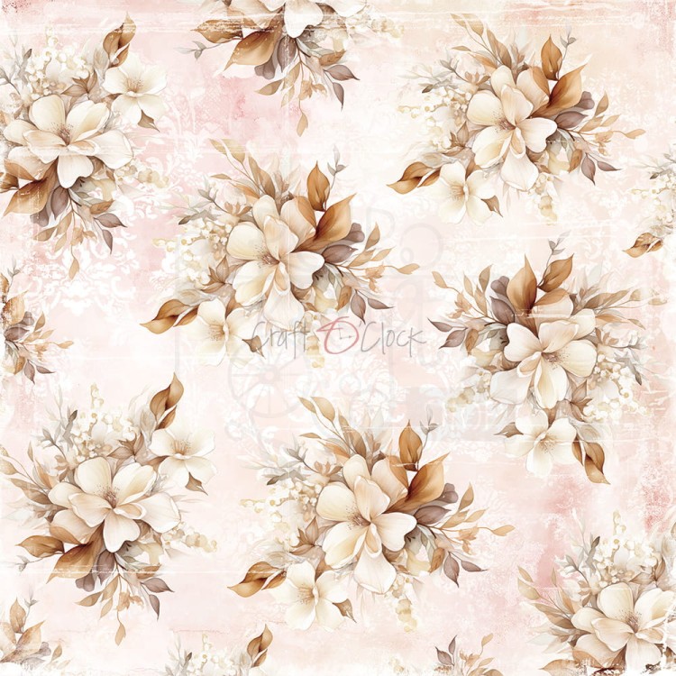 Zestaw papierów do scrapbookingu 20x20 Girl &amp; Curl CC-C65-GC-07 Craft O’Clock