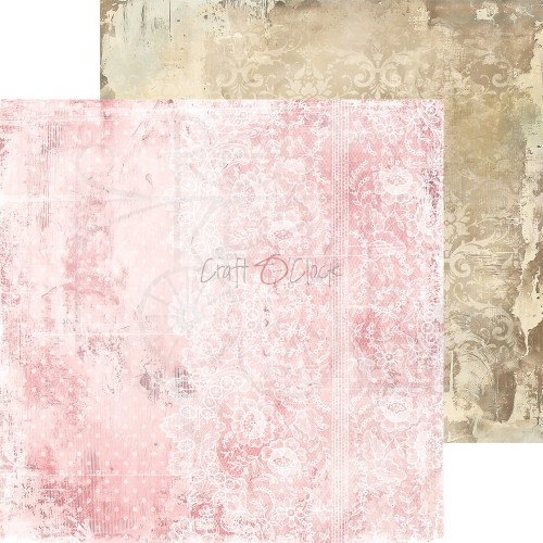 Zestaw papierów bazowych 20x20 Girl &amp; Curl Basic CC-C65-GC-08 Craft O’Clock