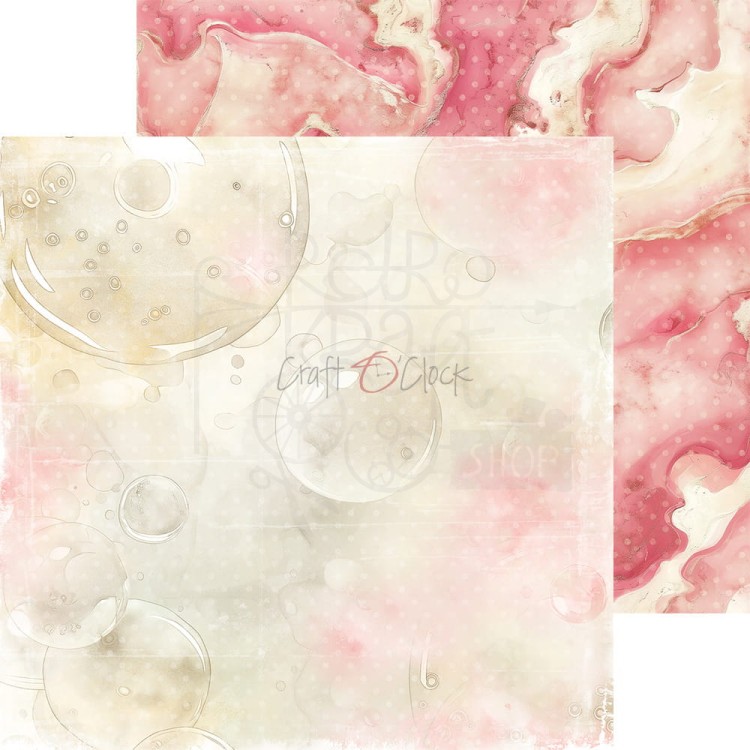 Zestaw papierów bazowych 20x20 Girl &amp; Curl Basic CC-C65-GC-08 Craft O’Clock