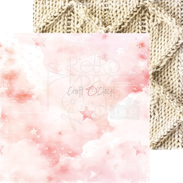Zestaw papierów bazowych 20x20 Girl &amp; Curl Basic CC-C65-GC-08 Craft O’Clock