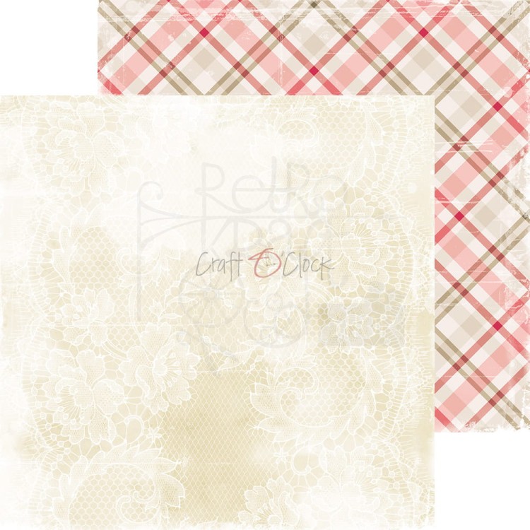 Zestaw papierów bazowych 20x20 Girl &amp; Curl Basic CC-C65-GC-08 Craft O’Clock