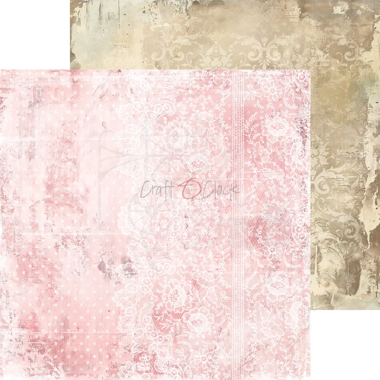 Zestaw papierów do scrapbookingu 20x20 Girl &amp; Curl Mix CC-C65-GC-09 Craft O’Clock