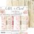 Zestaw papierów do scrapbookingu 20x20 Girl &amp; Curl Mix CC-C65-GC-09 Craft O’Clock