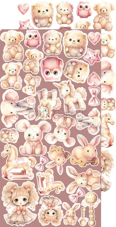 Zestaw dodatków 15x30 Girl &amp; Curl Mix CC-C65-GC-13 Craft O’Clock