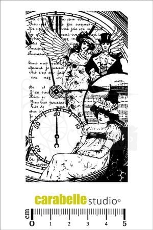 Stempel gumowy Collage Romantique Carabelle
