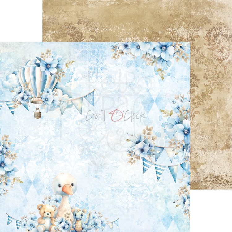 Zestaw papierów do scrapbookingu 20x20 Boy &amp; Toy Mix CC-C66-BT-09 Craft O’Clock