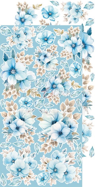 Zestaw dodatków 15x30 Boy &amp; Toy Flowers CC-C66-BT-11 Craft O’Clock