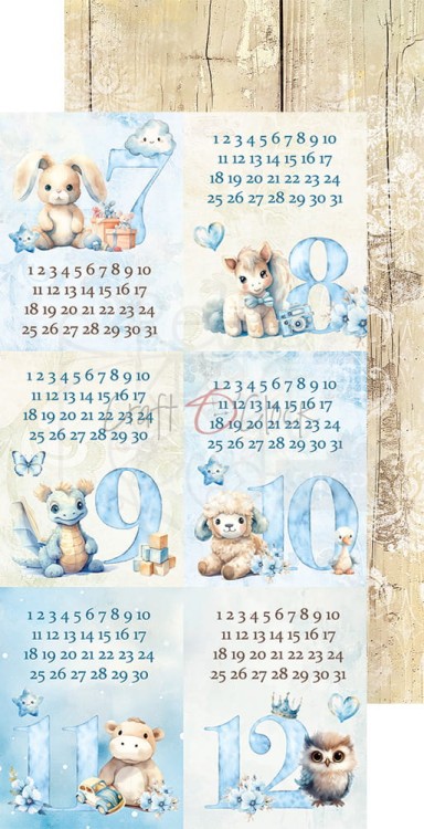 Zestaw dodatków 15x30 Boy &amp; Toy Flowers CC-C66-BT-11 Craft O’Clock