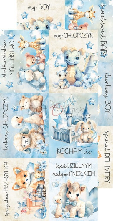Zestaw dodatków 15x30 Boy &amp; Toy Mix CC-C66-BT-13 Craft O’Clock