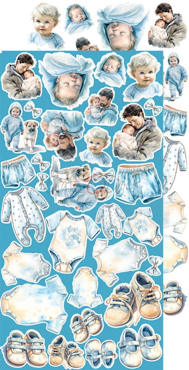 Zestaw dodatków 15x30 Boy &amp; Toy Mix CC-C66-BT-13 Craft O’Clock