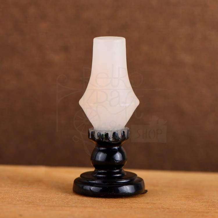 Ozdoba żywiczna miniaturka - Lampa naftowa retro